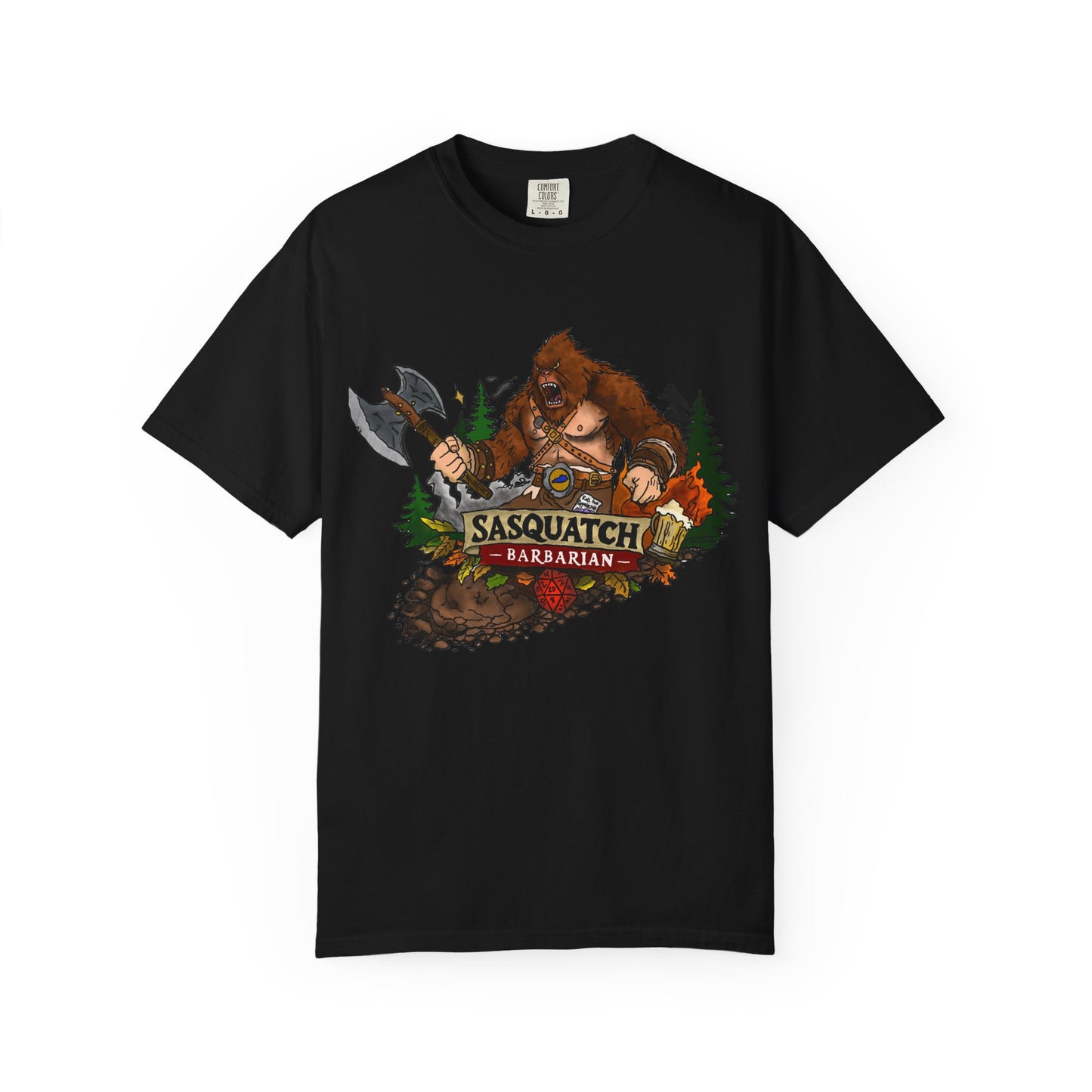 Sasquatch Barbarian T-Shirt