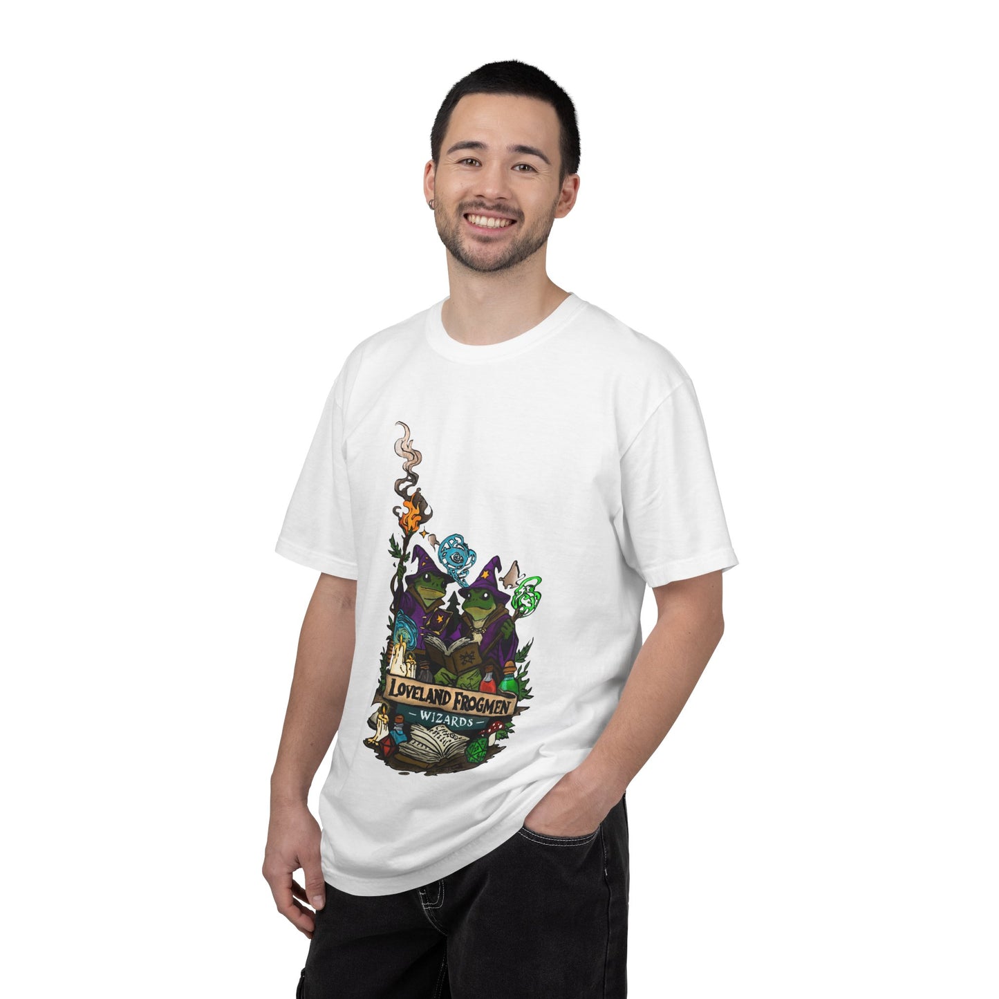 Loveland Frogmen Wizards T-Shirt — Fantasy Creature Graphic Tee