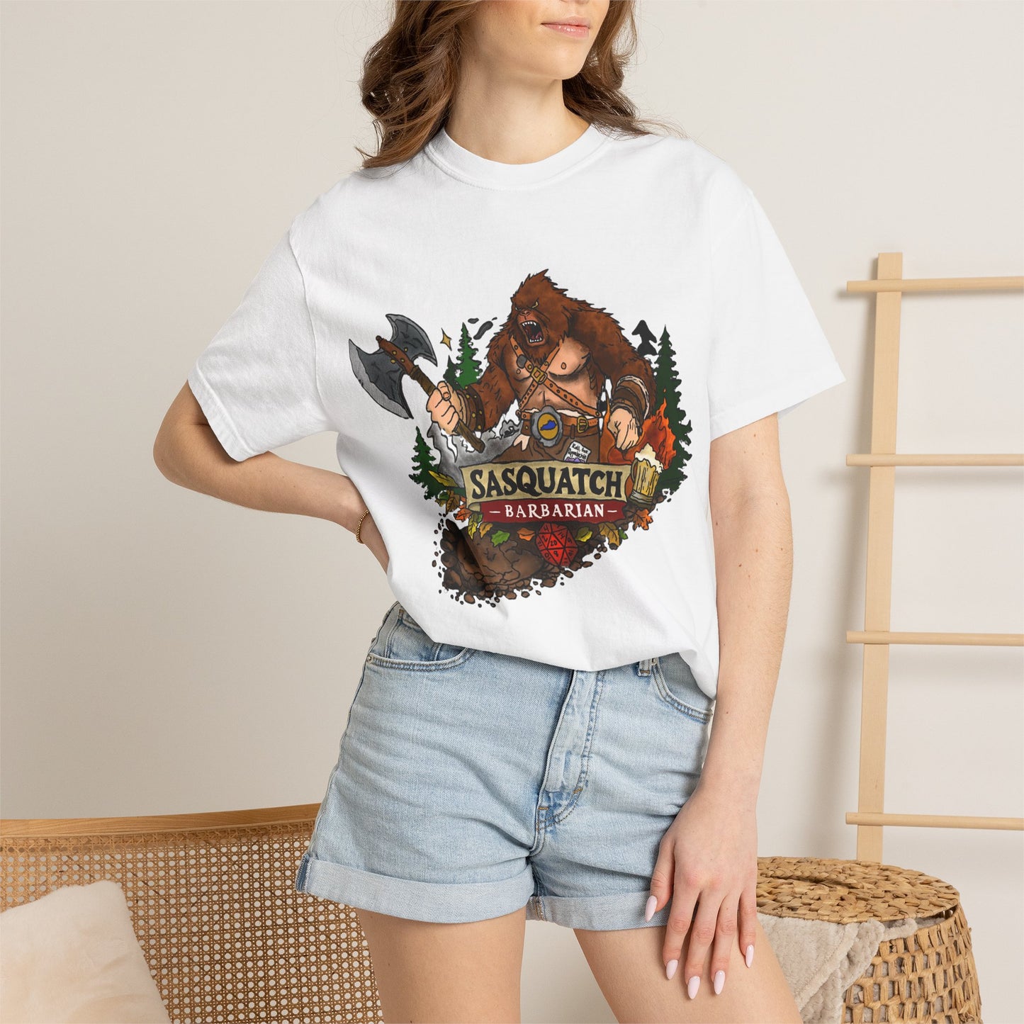 Sasquatch Barbarian T-Shirt