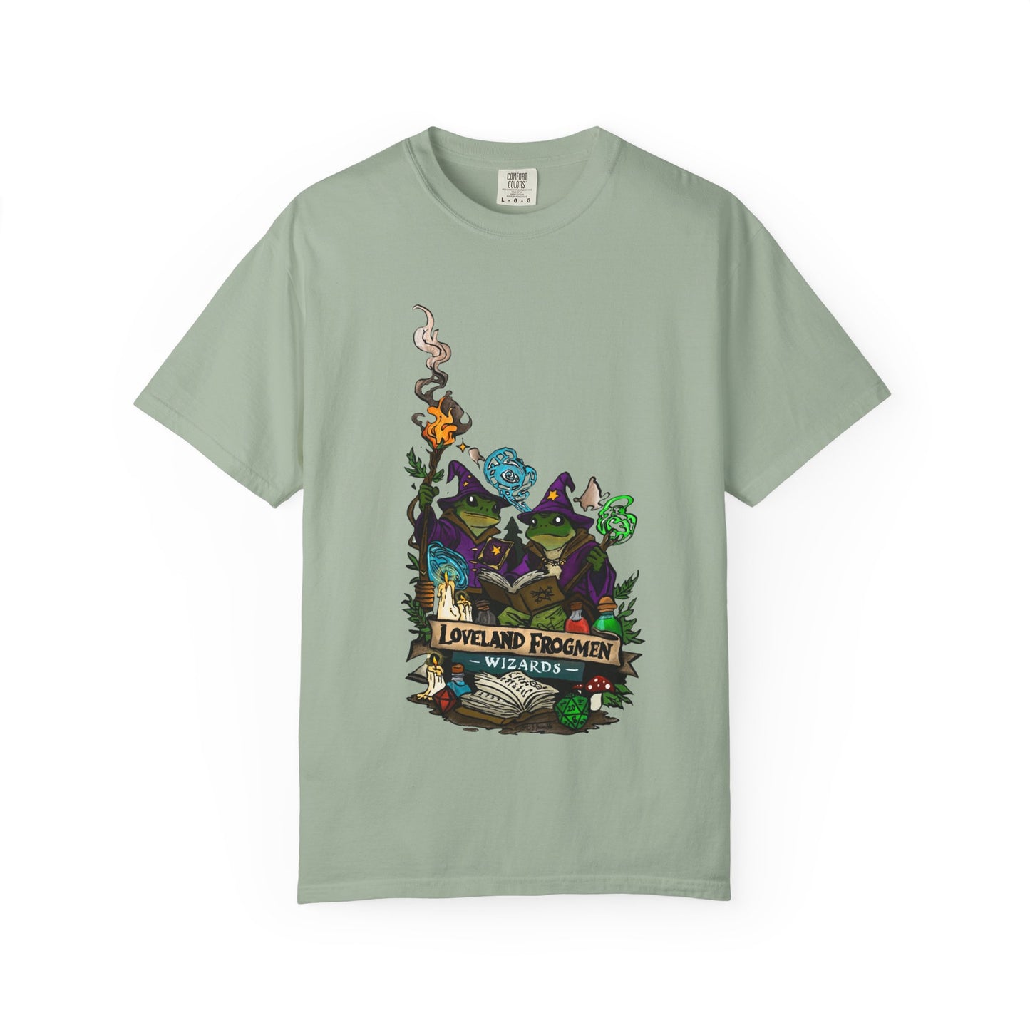 Loveland Frogmen Wizards T-Shirt — Fantasy Creature Graphic Tee