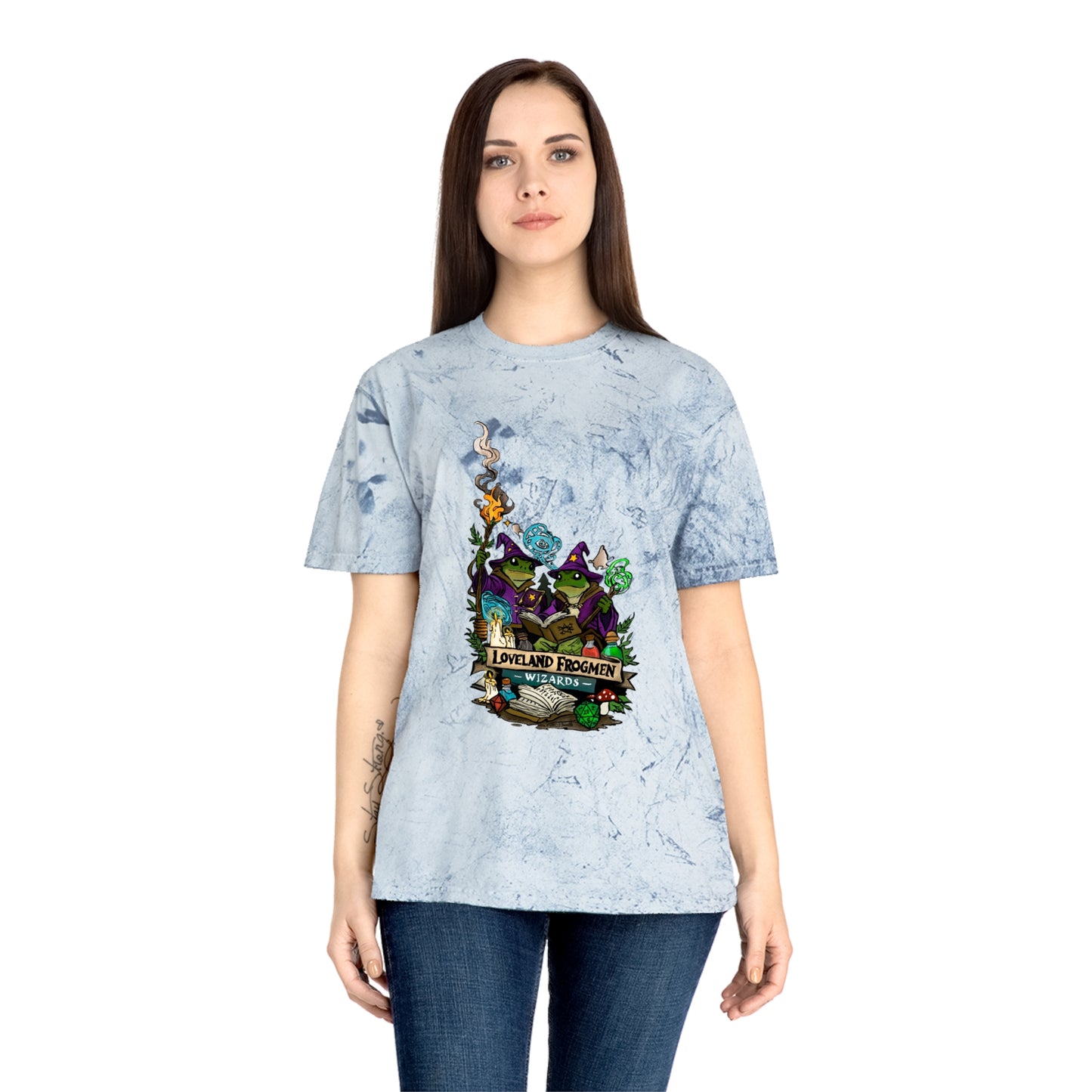 Loveland Frog Men Wizards Tie-Dye T-Shirt