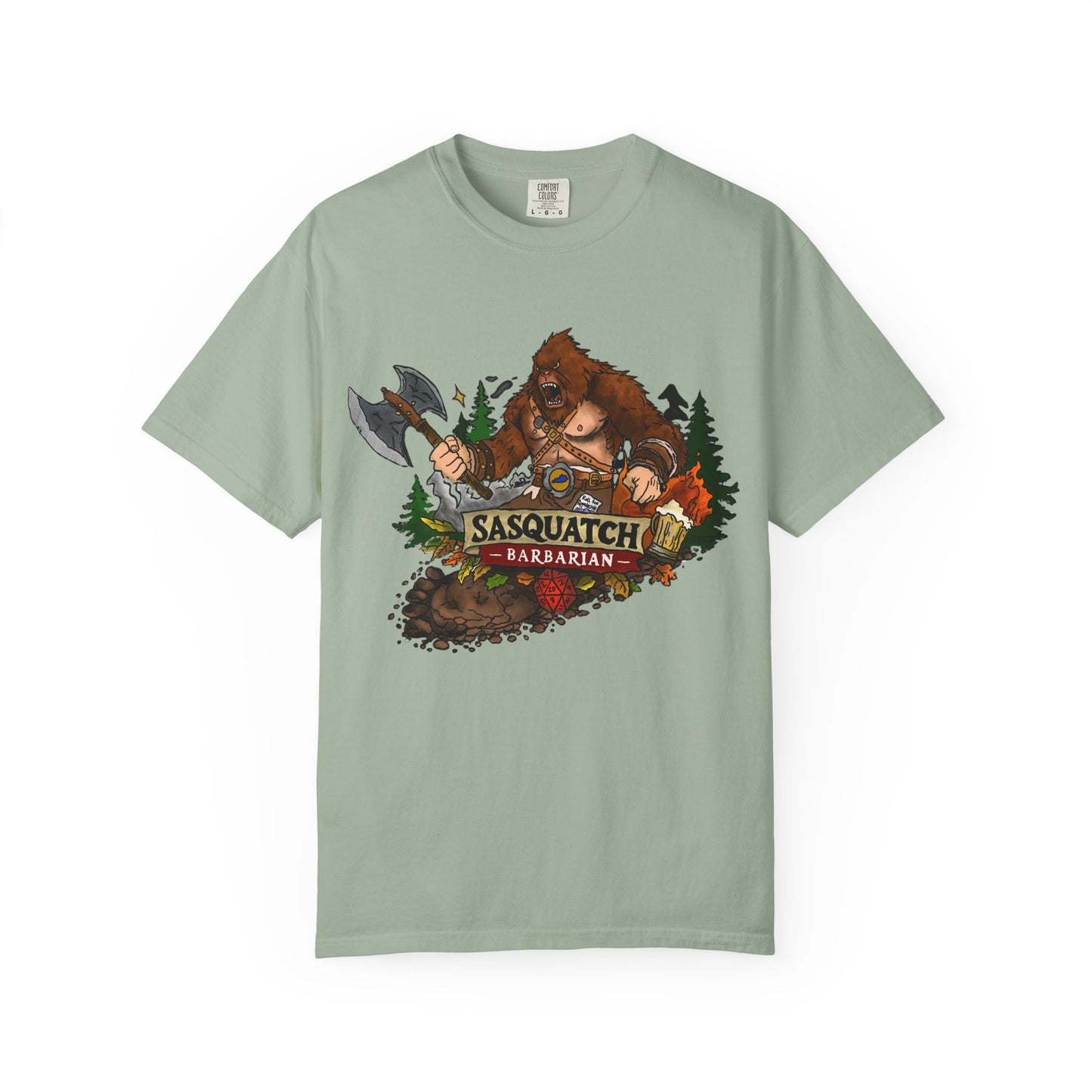 Sasquatch Barbarian T-Shirt