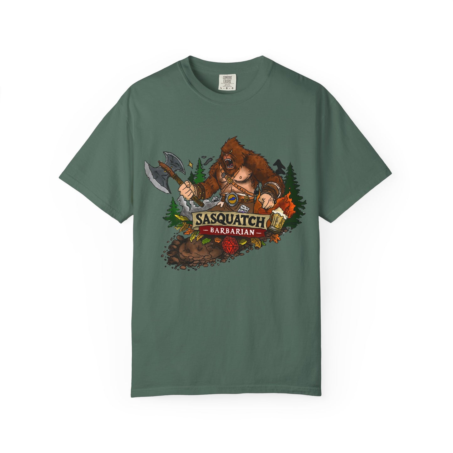 Sasquatch Barbarian T-Shirt