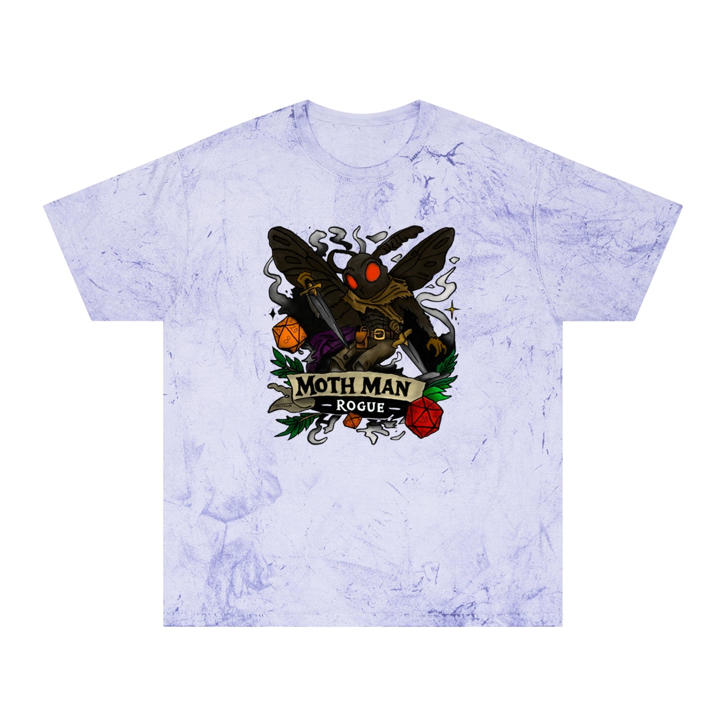 Mothman Rogue Graphic T-Shirt — Cryptid Vintage Tattoo Design