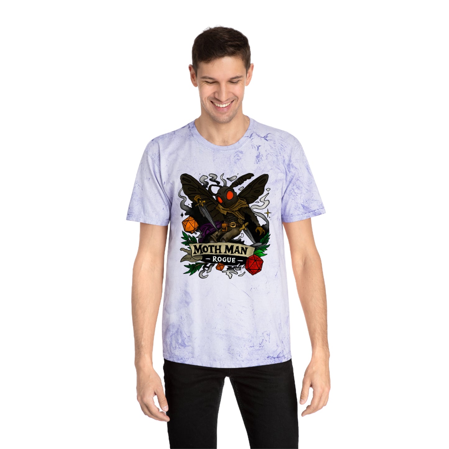 Mothman Rogue Graphic T-Shirt — Cryptid Vintage Tattoo Design