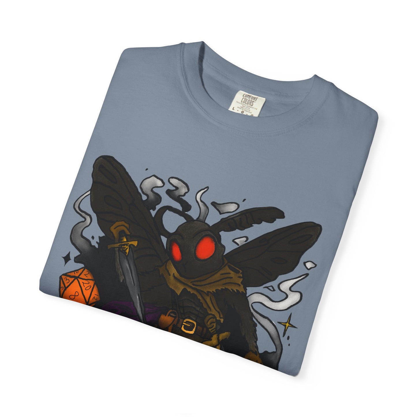 Moth Man Rogue T-Shirt — Cryptid RPG-Inspired Graphic Tee