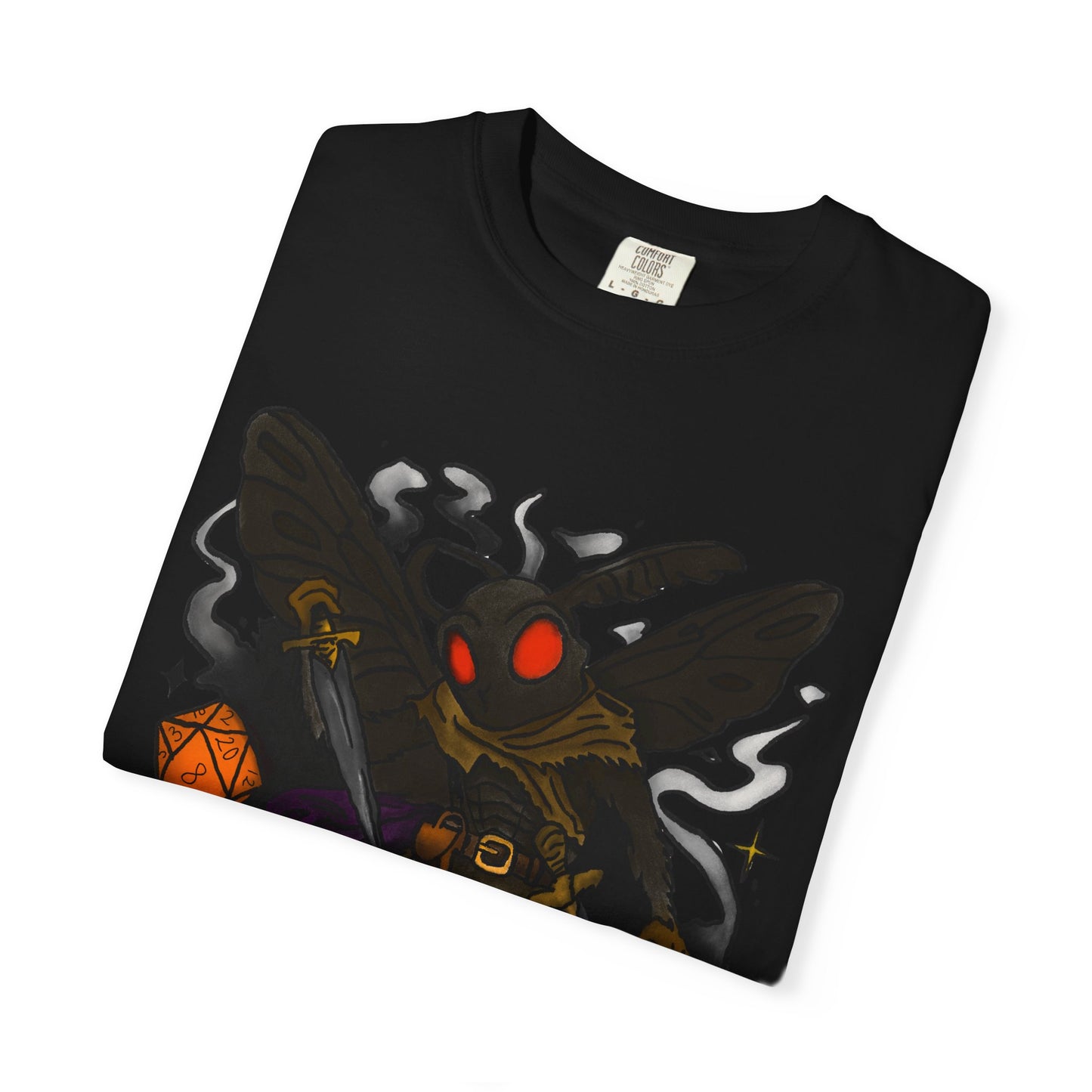 Moth Man Rogue T-Shirt — Cryptid RPG-Inspired Graphic Tee