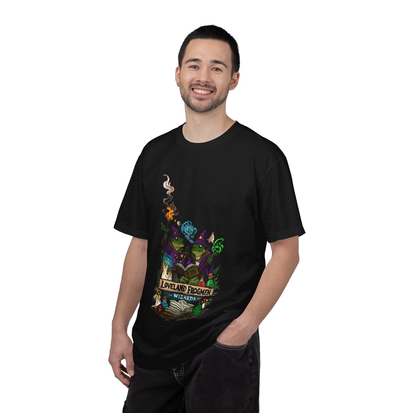 Loveland Frogmen Wizards T-Shirt — Fantasy Creature Graphic Tee