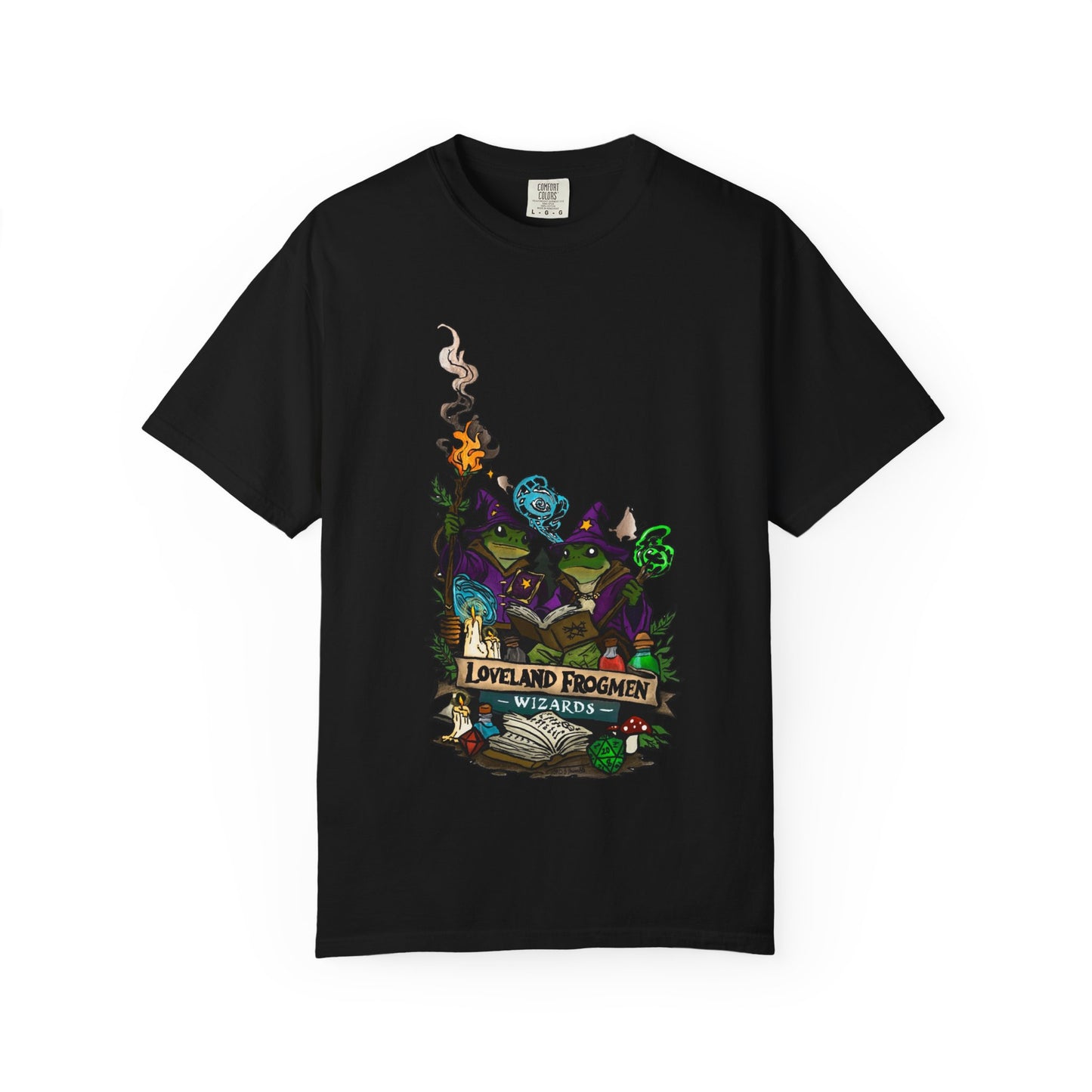 Loveland Frogmen Wizards T-Shirt — Fantasy Creature Graphic Tee