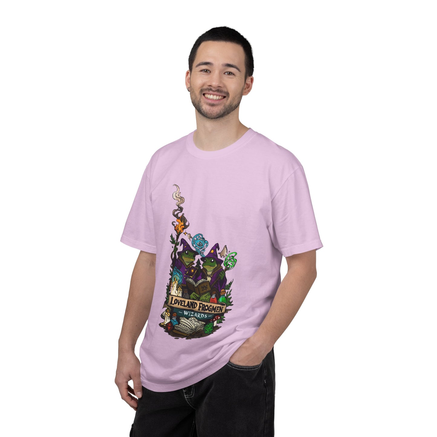 Loveland Frogmen Wizards T-Shirt — Fantasy Creature Graphic Tee