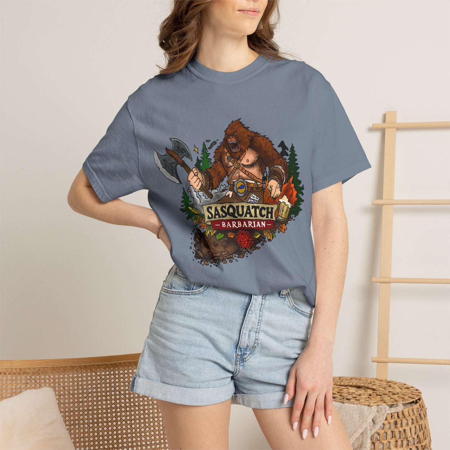 Sasquatch Barbarian T-Shirt