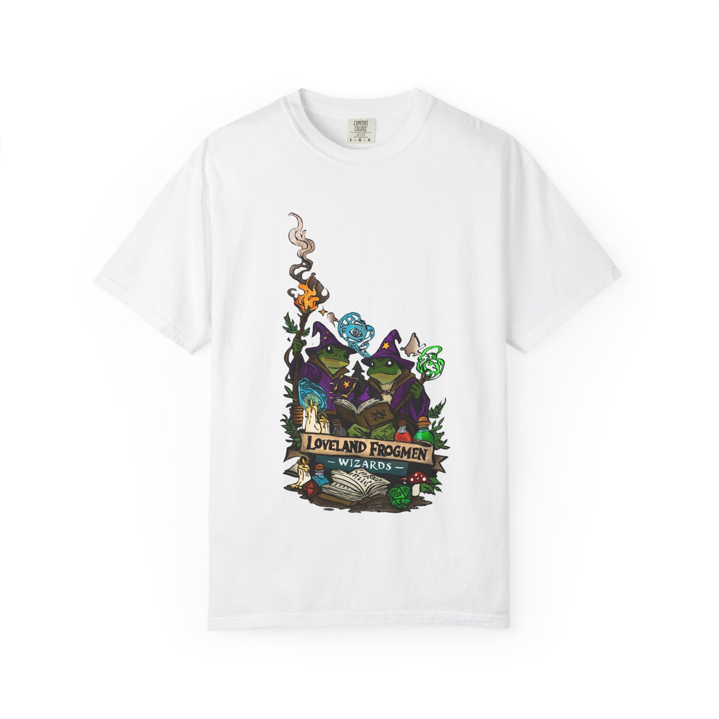 Loveland Frogmen Wizards T-Shirt — Fantasy Creature Graphic Tee