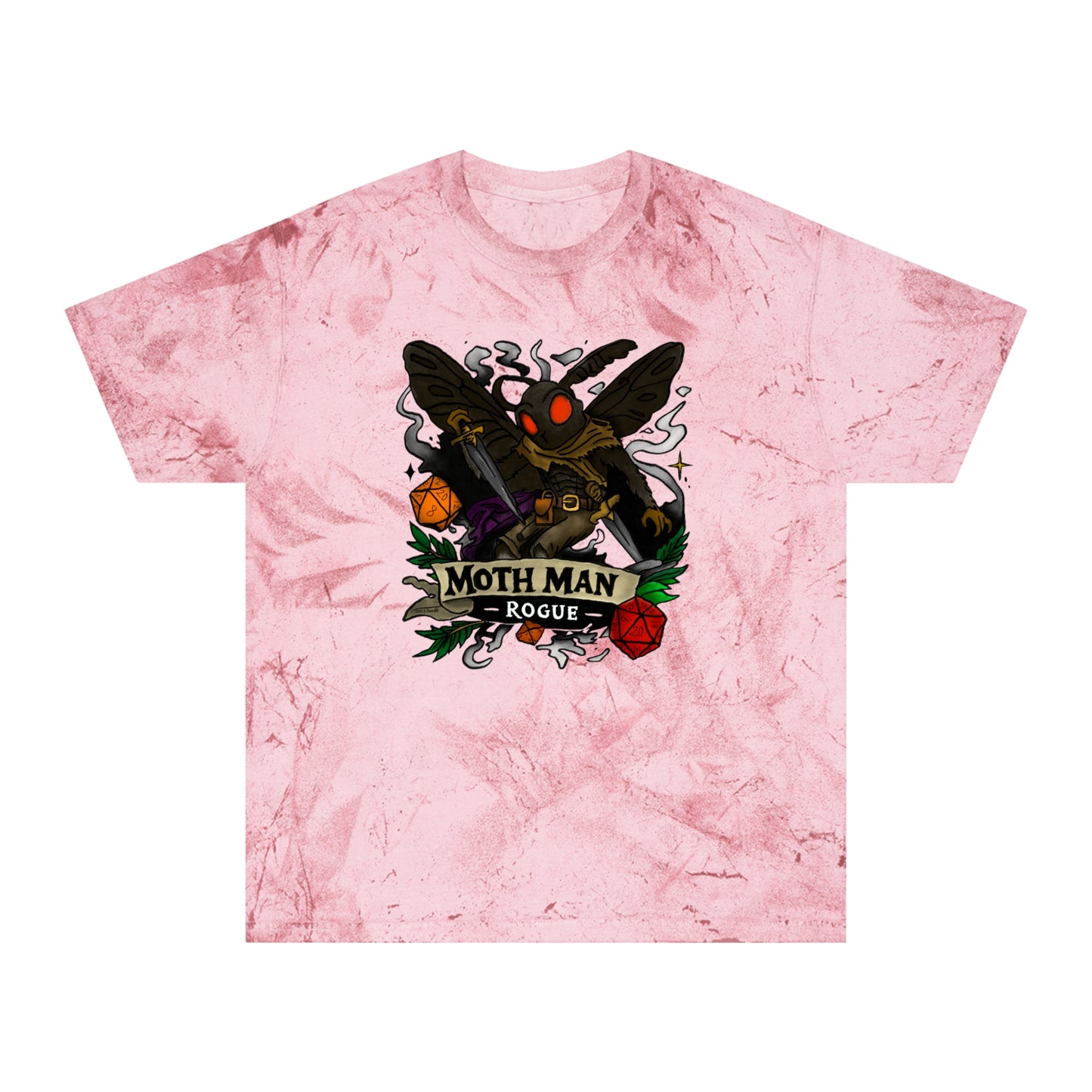 Mothman Rogue Graphic T-Shirt — Cryptid Vintage Tattoo Design