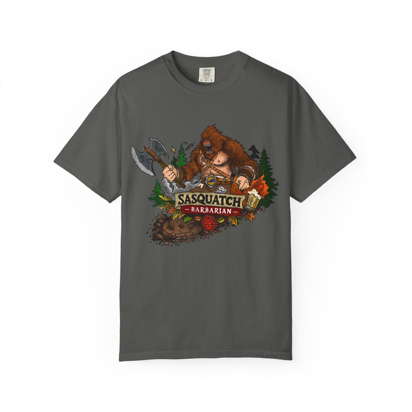 Sasquatch Barbarian T-Shirt