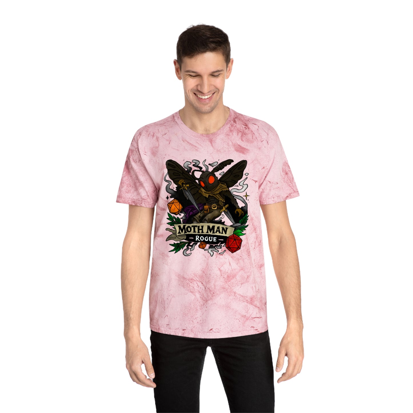 Mothman Rogue Graphic T-Shirt — Cryptid Vintage Tattoo Design