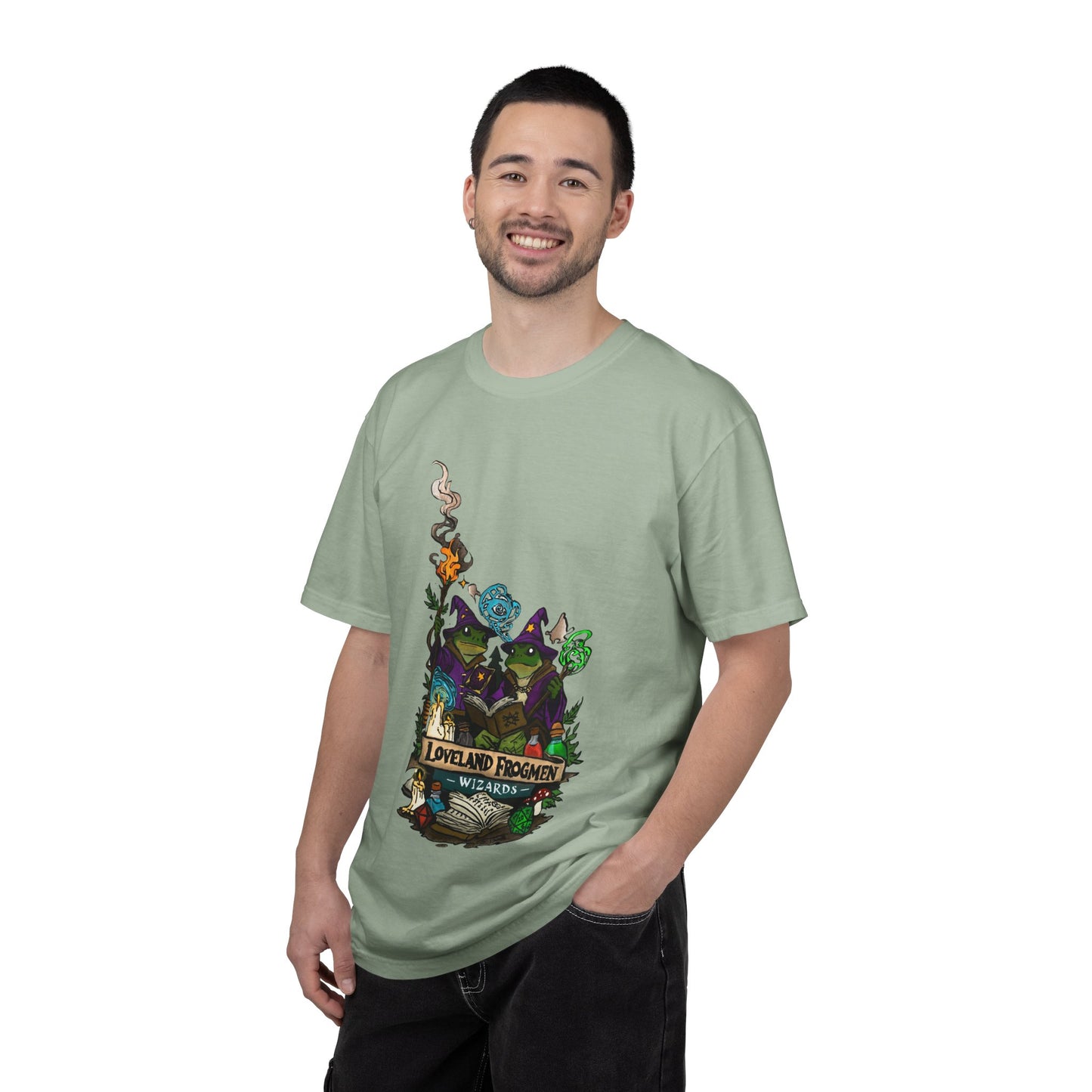 Loveland Frogmen Wizards T-Shirt — Fantasy Creature Graphic Tee