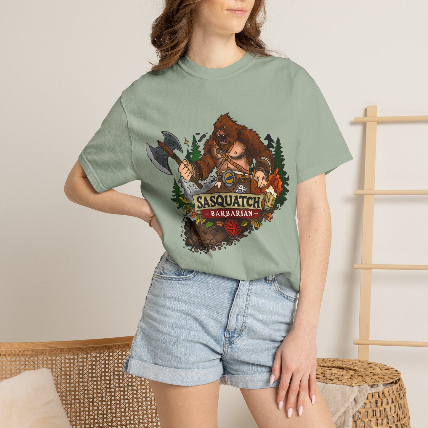Sasquatch Barbarian T-Shirt