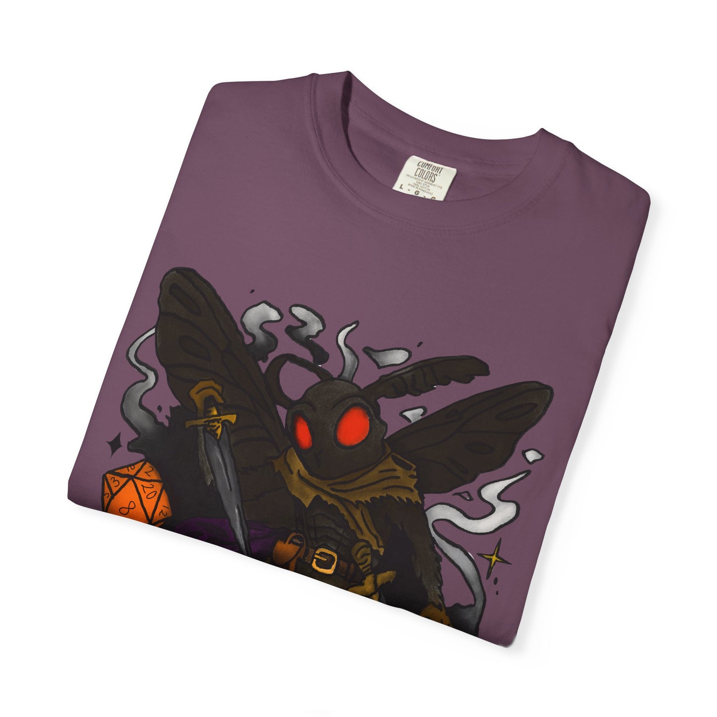 Moth Man Rogue T-Shirt — Cryptid RPG-Inspired Graphic Tee