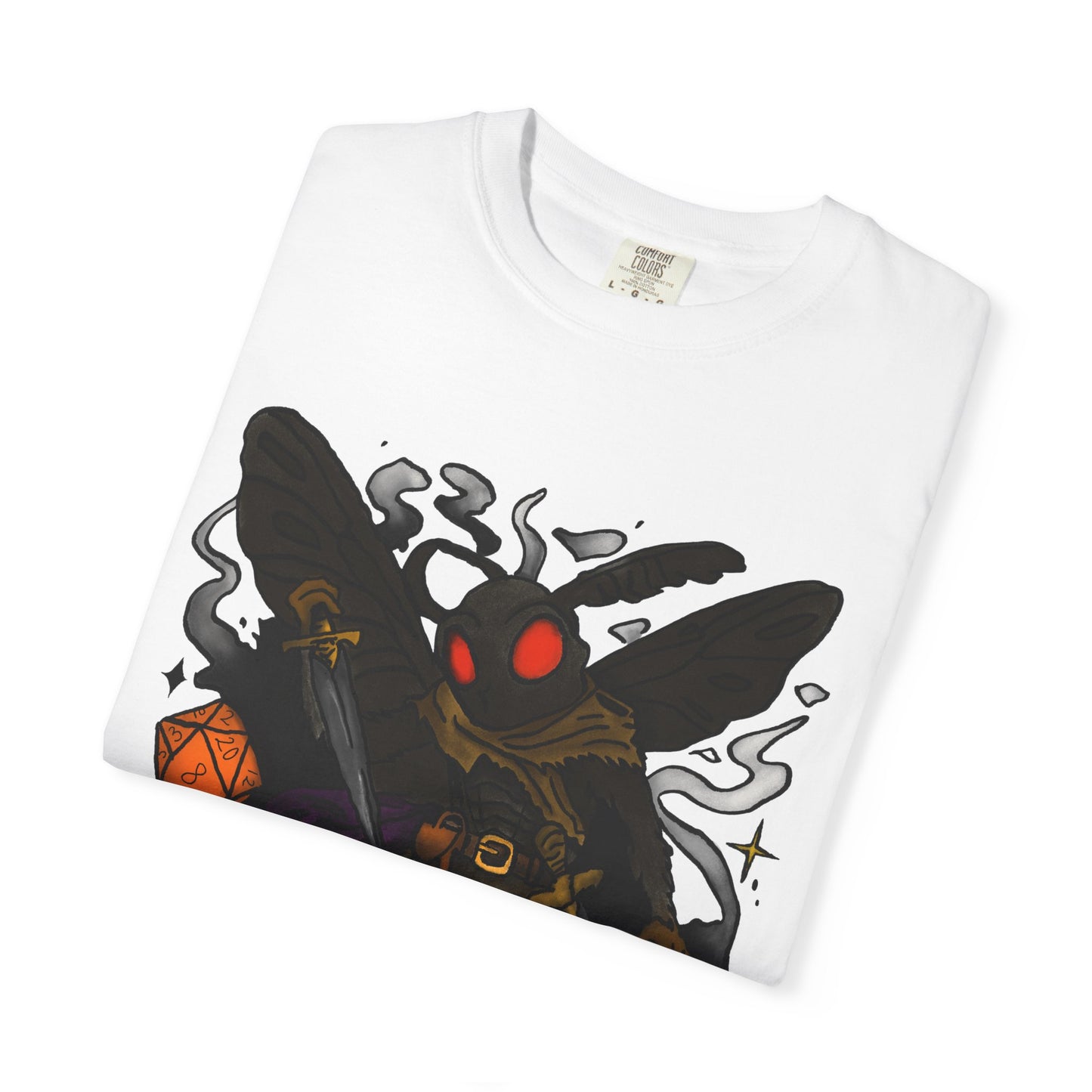 Moth Man Rogue T-Shirt — Cryptid RPG-Inspired Graphic Tee