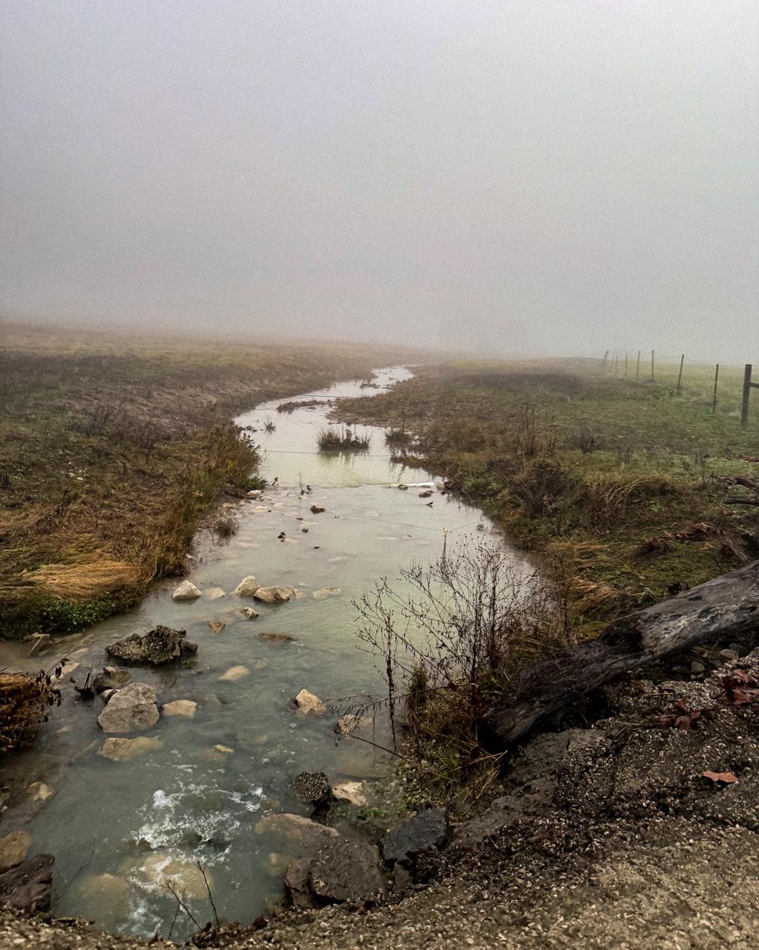 A creek in a holler